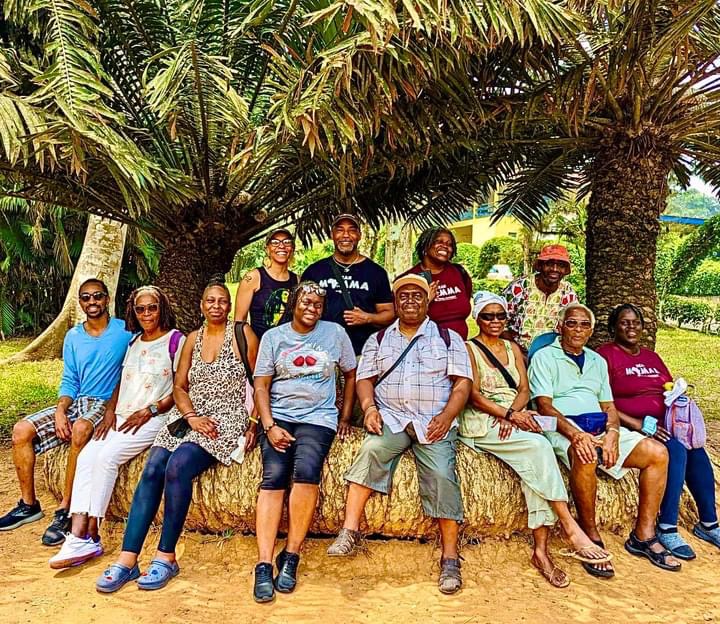 Sankofa travelers in Ghana